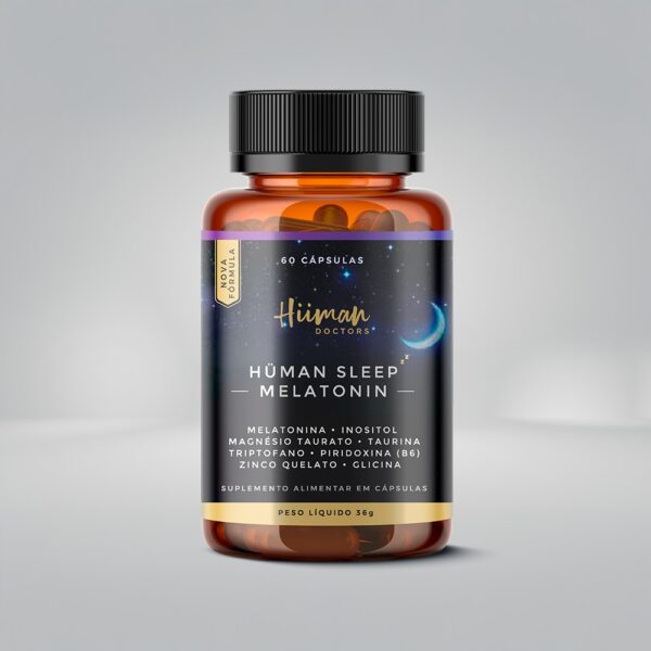HUMAN SLEEP MELATONIN 60 CAPSULAS