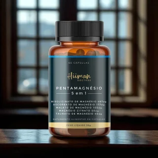 Pentamagnésio 60 cápsulas Human Doctors
