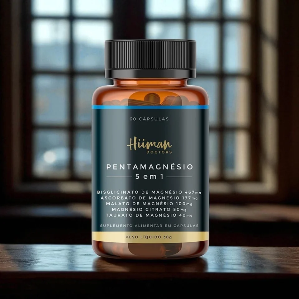 Pentamagnésio 60 cápsulas Human Doctors - Imagem 3