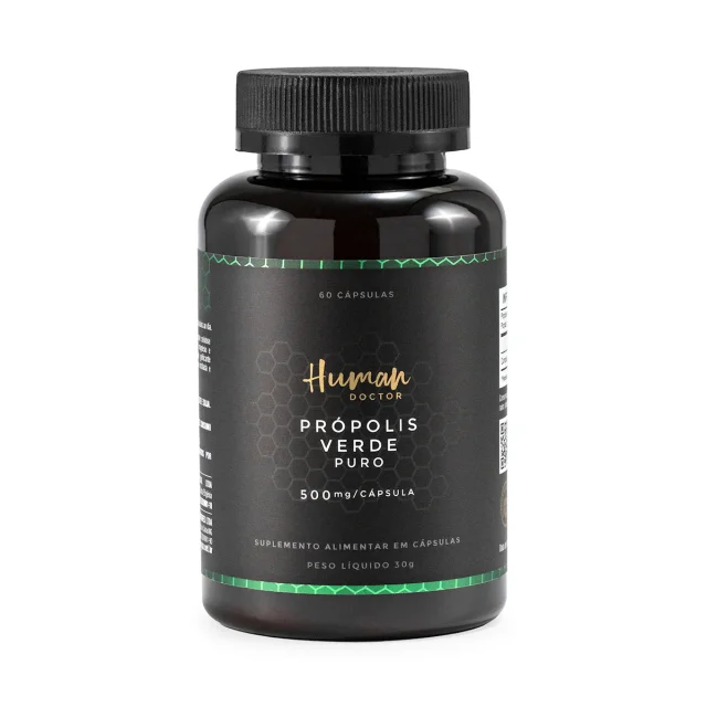 Própolis Verde 60 cápsulas Human Doctors