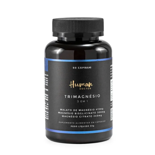 Trimagnésio 60 cápsulas Human Doctors