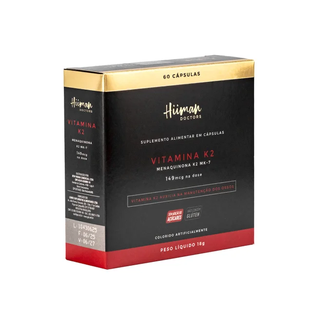 Vitamina K2MK7  60 cápsulas Human Doctors