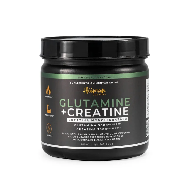 Glutamina + Creatina 240g Human Doctors