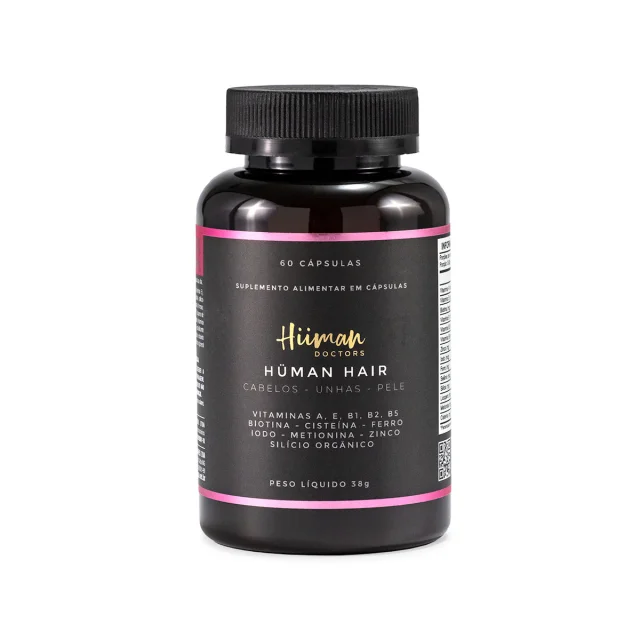 Human Hair 60 cápsulas Human Doctors
