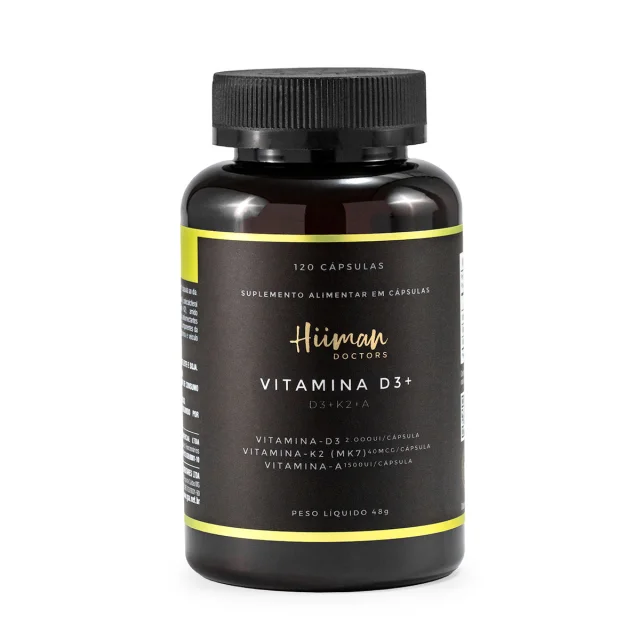Vitamina D3K2 120 cápsulas Human Doctors
